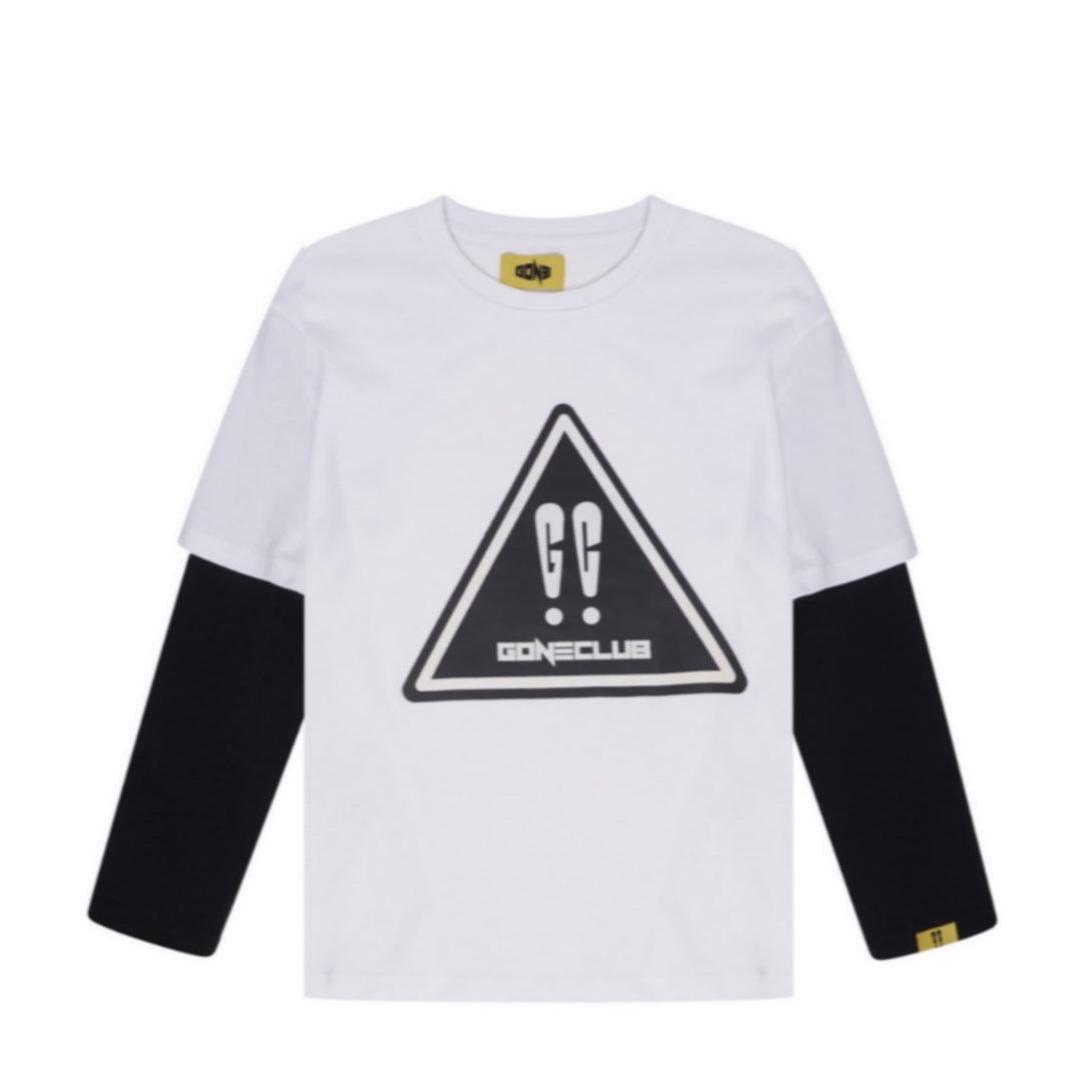 GONE Double Layer Warning Long Sleeve