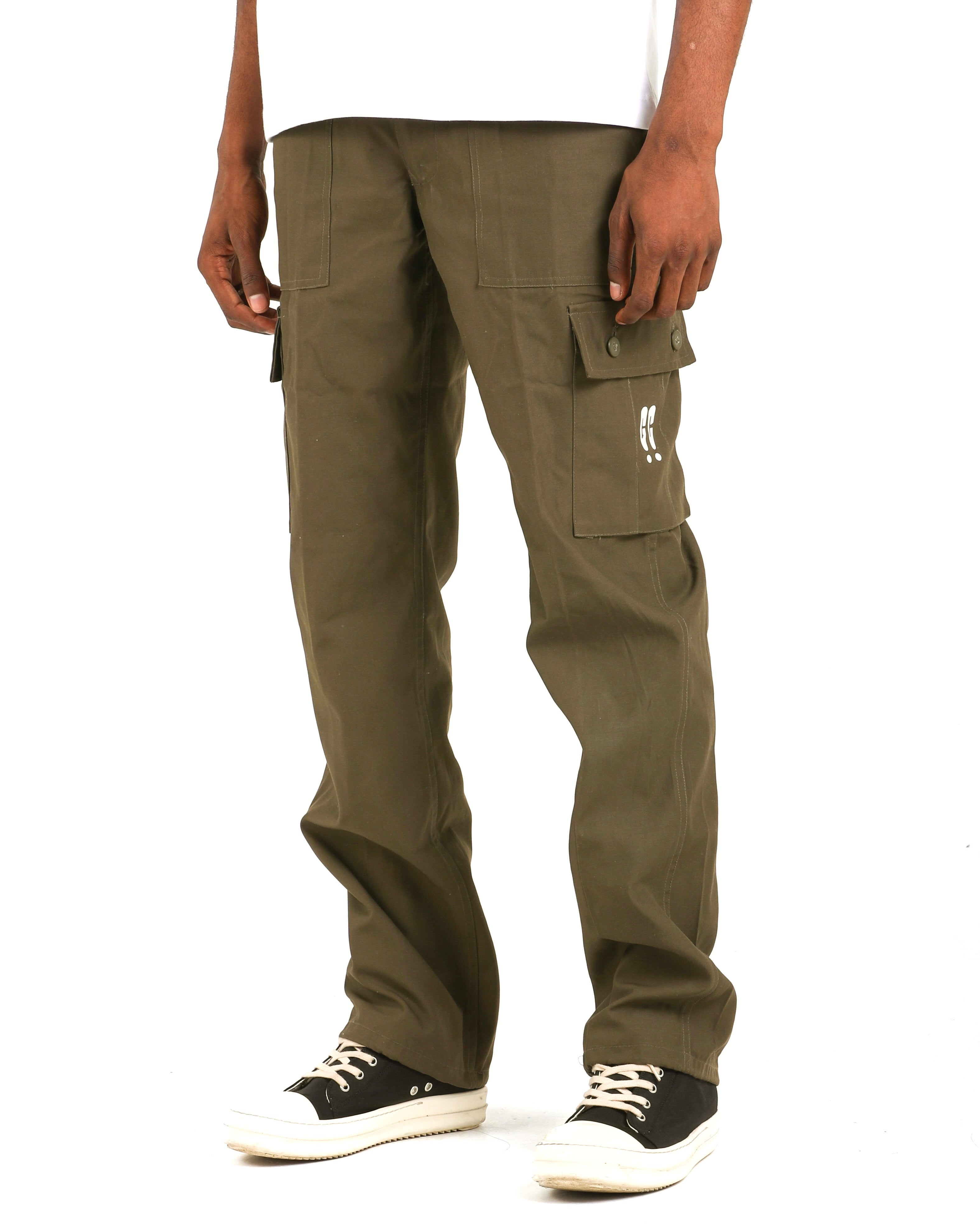 値頃 CARGO WILLY PANT 22aw KHAKI ワークパンツ/カーゴパンツ