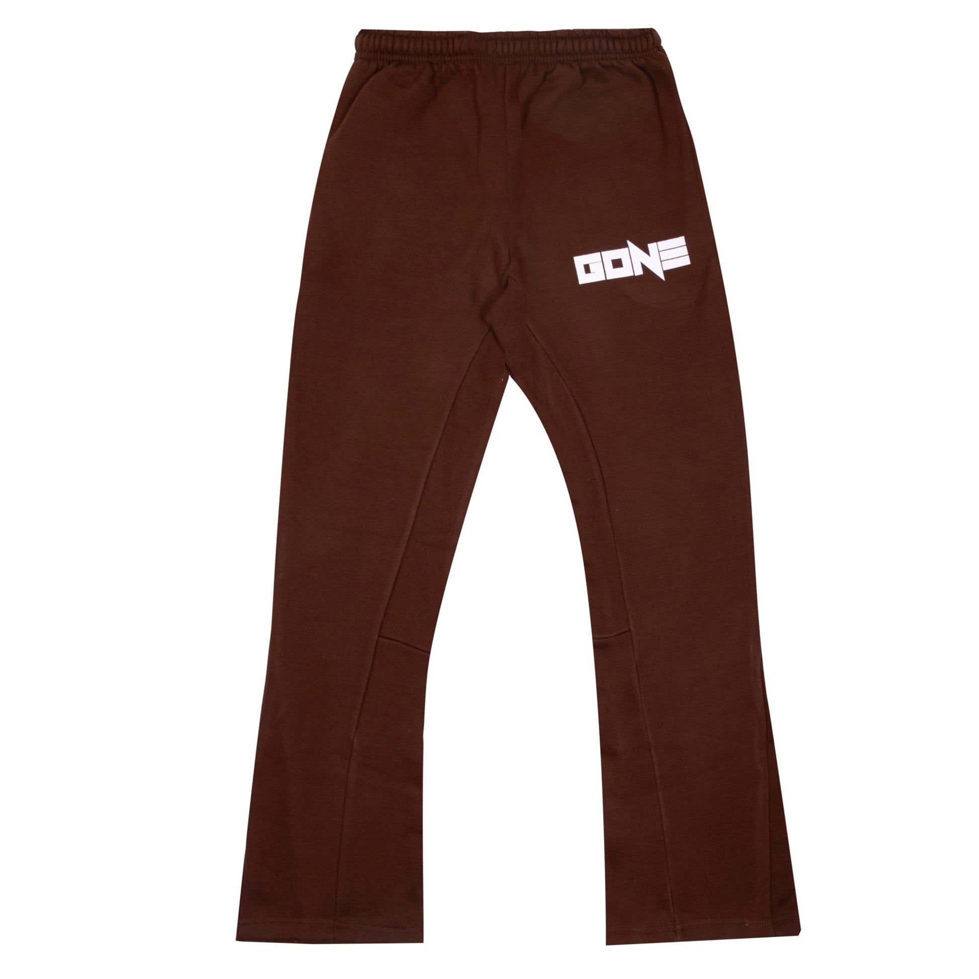 GC Flared joggers - Brown
