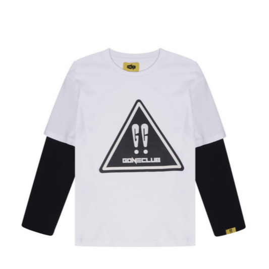 GONE Double Layer Warning Long Sleeve