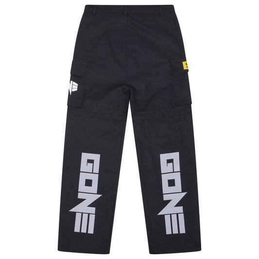 GONE Drop Crotch Denim Cargos