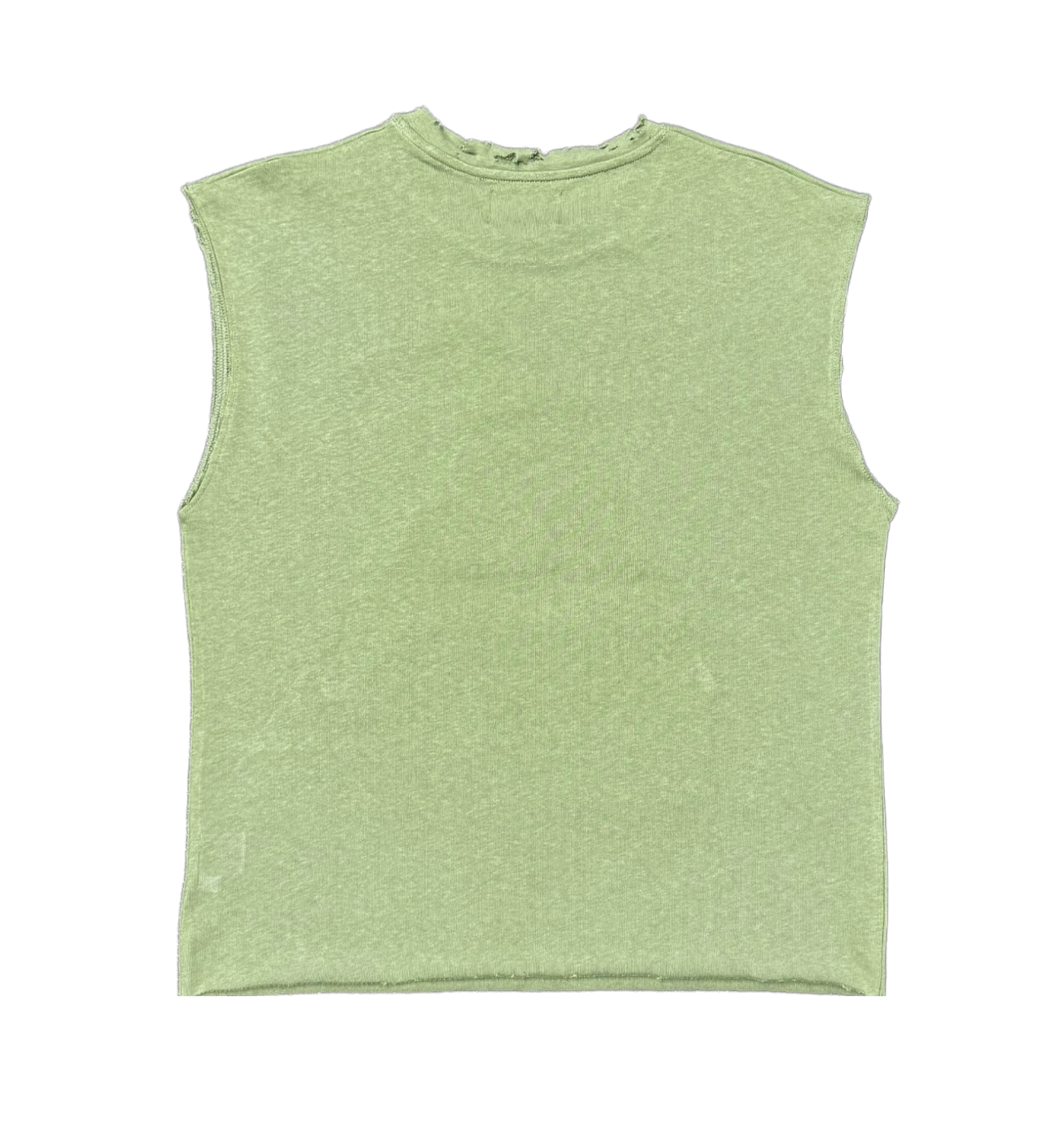 Gone Warning Sleeveless - Distressed