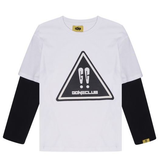 GONE Double Layer Warning Long Sleeve