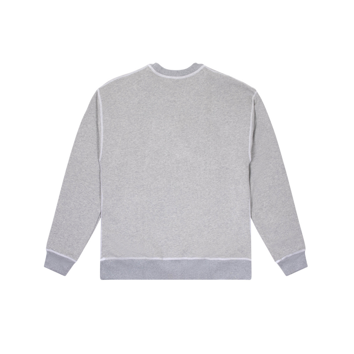 SWC 2 90s Sweatshirt - Marl Grey Reverse Stitch